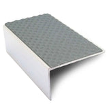 NSL01 56x32mm Aluminium Stair Edge Protector with Non-Slip PVC Insert
