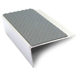 NSL16 Tredsafe 66 x 32mm Aluminium Stair Nosing with PVC Anti-Slip Insert