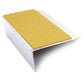 NSL16 Tredsafe 66 x 32mm Aluminium Stair Nosing with PVC Anti-Slip Insert