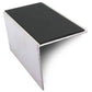 NSL19 Tredsafe 56 x 55mm DDA-Compliant Aluminium Stair Nosing with PVC Insert