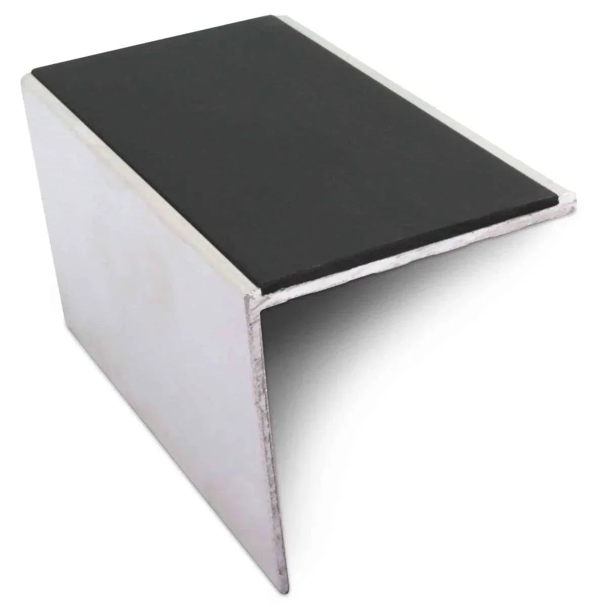 NSL19 Tredsafe 56 x 55mm DDA-Compliant Aluminium Stair Nosing with PVC Insert