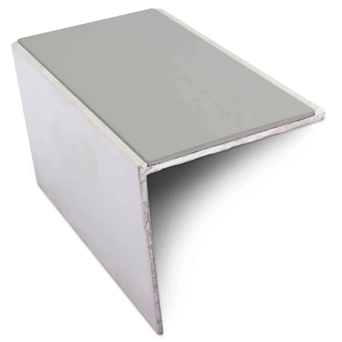 NSL19 Tredsafe 56 x 55mm DDA-Compliant Aluminium Stair Nosing with PVC Insert