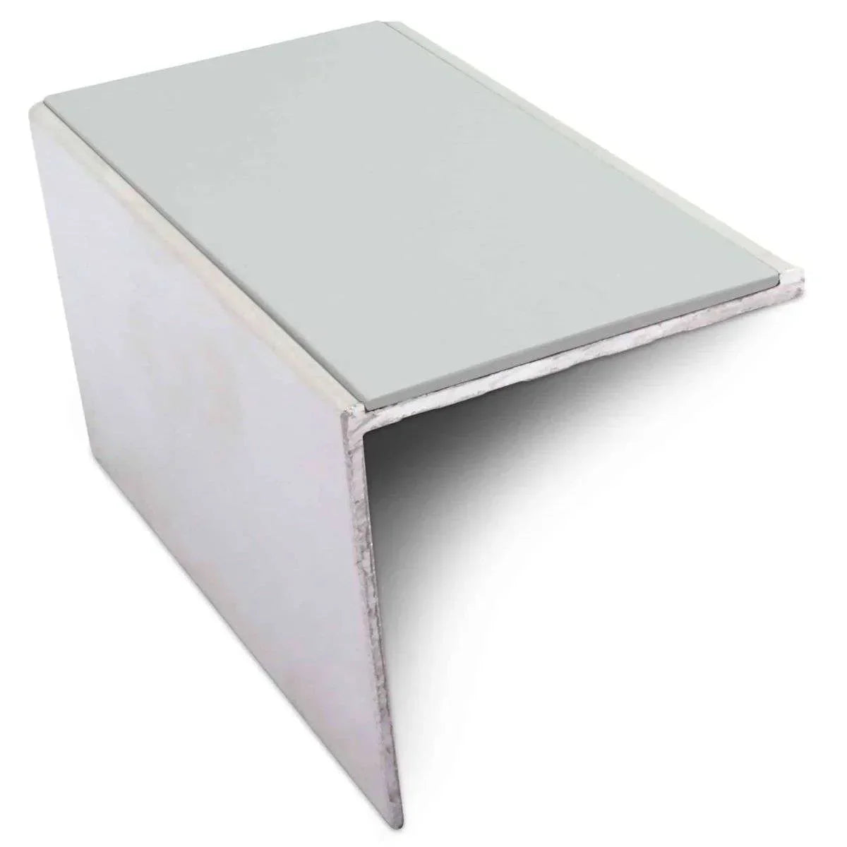 NSL19 Tredsafe 56 x 55mm DDA-Compliant Aluminium Stair Nosing with PVC Insert