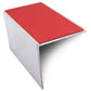 NSL19 Tredsafe 56 x 55mm DDA-Compliant Aluminium Stair Nosing with PVC Insert