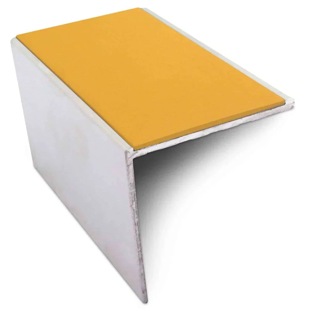 NSL19 Tredsafe 56 x 55mm DDA-Compliant Aluminium Stair Nosing with PVC Insert