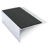 NSL15 66 x 32mm Aluminium Stair Edge Trim with PVC Anti-Slip Insert