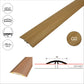 M-M0300 PVC 30mm Wood-Effect Flat Self-Adhesive Door Threshold Strip