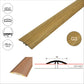 M-M0300 PVC 30mm Wood-Effect Flat Self-Adhesive Door Threshold Strip