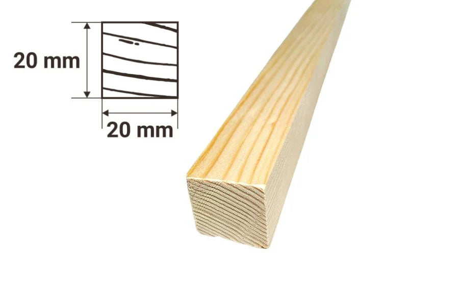 PSE Beam Pine Wood Strip Smooth Sawn Moulding Battens Planed Wooden Timber