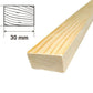 PSE Beam Pine Wood Strip Smooth Sawn Moulding Battens Planed Wooden Timber