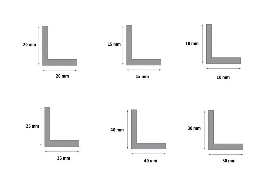 PVC Plastic Edge Protector Moulding Wood Effect Corner Angle Trim 90°