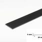 PVC Plastic TW Black White Anthracite Flat Bar Strip