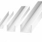 PVC U Channel White Rigid Plastic Edge Protector Cezar Profile Edge Trim
