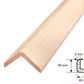 Pine Wood Internal External Edge Moulding Corner Angle Trim 90°