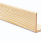 Pine Wood Internal External Edge Moulding Corner Angle Trim 90°