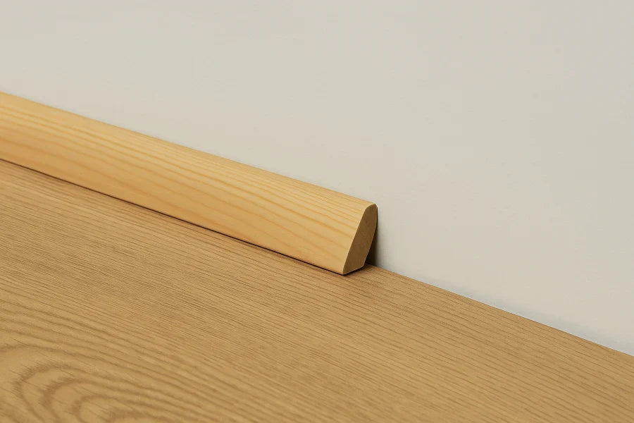Pine Wood Smooth & Grooved Trim Moulding Strip Scotia Beading