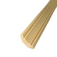 Pine Wood Smooth & Grooved Trim Moulding Strip Scotia Beading