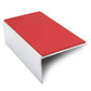 NSL01 56 x 32mm Aluminium Non Slip Stair Nosing Edge Trim With Pvc Insert