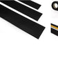 Self-Adhesive PVC Plastic Roll Black White Anthracite Cover Strip Flat Bar