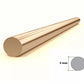 Solid Metal Milling Turning DIY Brass Round Bar Rod Various Diameters