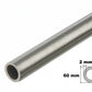 Stainless Steel Round Tube Pipe 304 Grade  – 1m / 39.37" Length