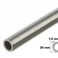 Stainless Steel Round Tube Pipe 304 Grade  – 1m / 39.37" Length