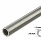 Stainless Steel Round Tube Pipe 0.5m / 19.69" Length –  304 Grade