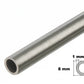Stainless Steel Round Tube Pipe 0.5m / 19.69" Length –  304 Grade