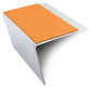NSL26 Aluminium DDA Compliant Stair Nosing 67 x 55mm with Anti-Slip PVC Insert