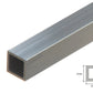 Tube Box Section Natural Aluminium Square