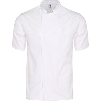 Breathable Short Sleeve Chef Jacket – Lightweight Kitchen Uniform for Chefs