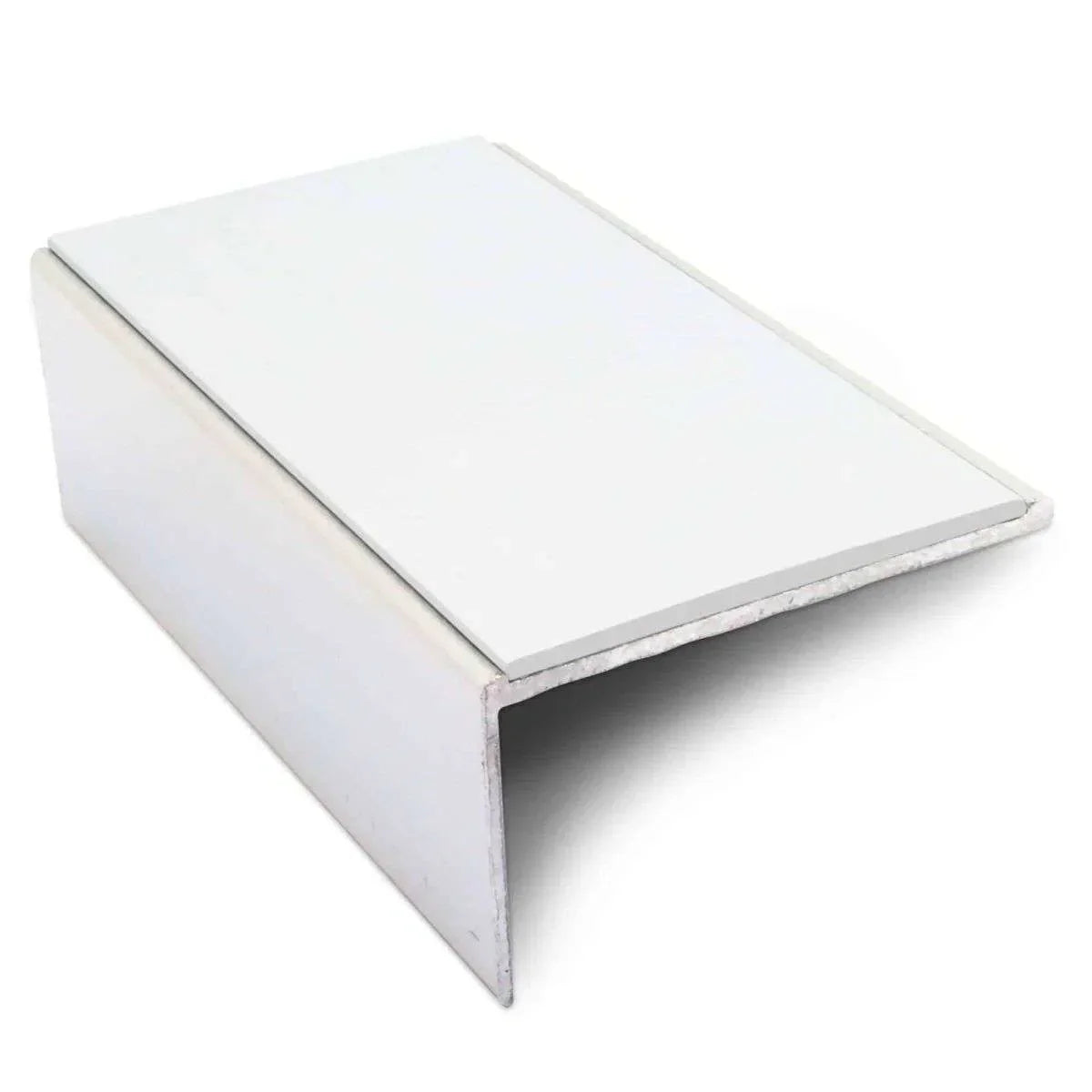 NSL01 56 x 32mm Aluminium Non Slip Stair Nosing Edge Trim With Pvc Insert