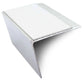NSL26 Aluminium DDA Compliant Stair Nosing 67 x 55mm with Anti-Slip PVC Insert