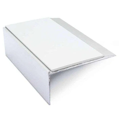 NSL15 66 x 32mm Aluminium Stair Edge Trim with PVC Anti-Slip Insert