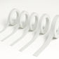 White PVC Plastic Bar Strip Roll Flat Architrave Trim Various Sizes