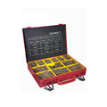 Stick-Fit Zinc & Yellow Plated Wood Screws Metal Case – 1570 Piece