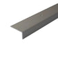 A33 40 x 20mm Anodised Aluminium Non Slip Ribbed Treads Stair Nosing Edge Trim