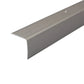 A41 35 x 35mm Anodised Aluminium Non Slip Ribbed Treads Stair Nosing Edge Trim