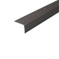 A42 41 x 26.6mm Anodised Aluminium Non Slip Ribbed Treads Stair Nosing Edge Trim