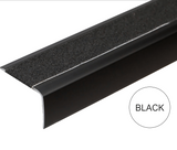 A44 41 x 26.6mm Anodised Aluminium Non Slip Stair Nosing Edge Trim With Non Slip Tape