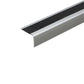 A44 41 x 26.6mm Anodised Aluminium Non Slip Stair Nosing Edge Trim With Tape