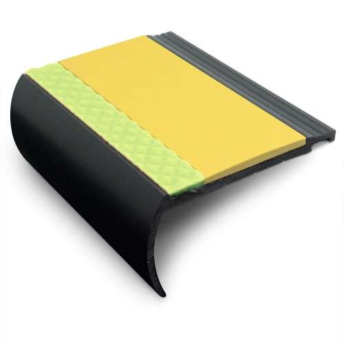 AHB 72x38mm Aluminator® Heavy Duty PVC Stair Nosing – Non-Slip Aluminium Edge