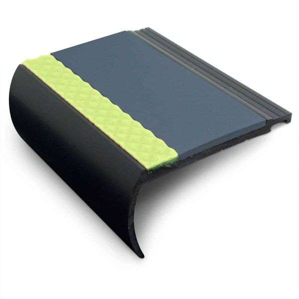 AHB 72x38mm Aluminator® Heavy Duty PVC Stair Nosing – Non-Slip Aluminium Edge