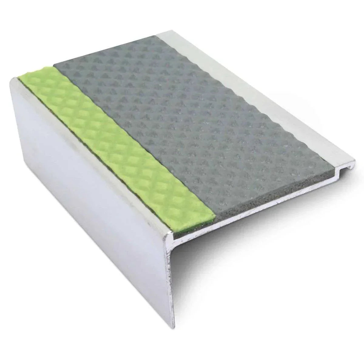 AHD05 60 x 32mm Aluminium Tredsafe Non Slip Stair Nosing