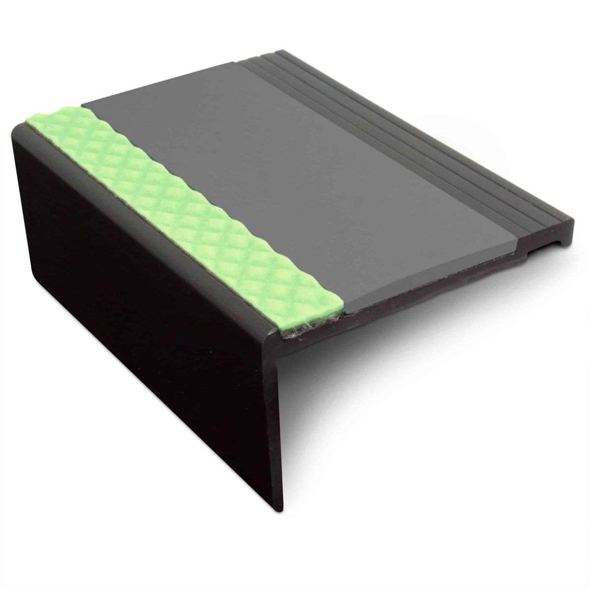 AHP 67.5x39mm Aluminator® Heavy Duty PVC Stair Nosing – Non-Slip Aluminium Edge