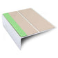 ASL09 85x30mm Aluminium Non Slip Stair Nosing Edge Trim With Pvc Insert