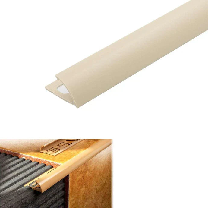 Beige door封条 with dimensions and material information on a white background