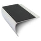 NSL25 69 x 40mm Aluminium Stair Nosing with PVC Anti-Slip Insert