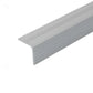 A35 20 x 20mm Anodised Aluminium Non Slip Ribbed Treads Stair Nosing Edge Trim