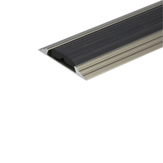 A10 50mm Anodised Aluminium Flat Non Slip Door Threshold Strip